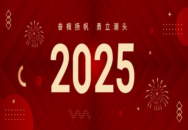 新年獻詞 | 啟航2025：奮楫揚帆，勇立潮頭